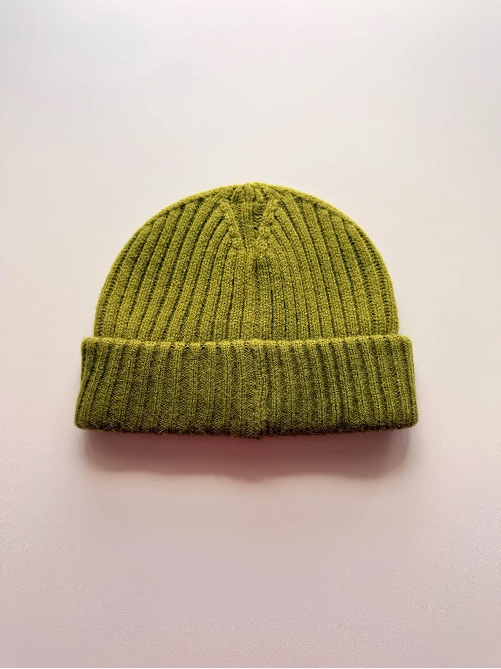 Vans Olive Green Ribbed Toddler Beanie